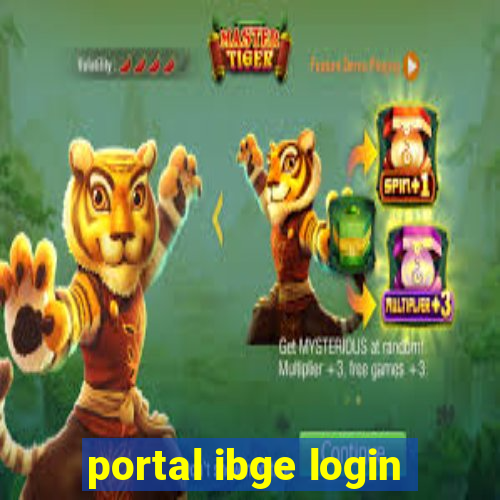 portal ibge login